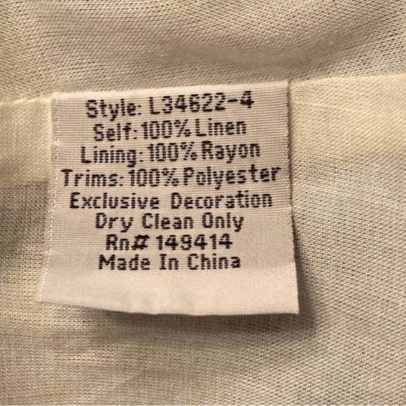 Johnny Was Leilani Mini Dress Linen NWOT
Blue Floral Embroidered Neck Small - Picture 7 of 9